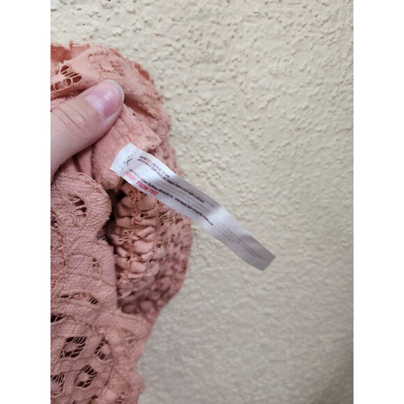 Free People Peach Lace Bralette - Picture 8 of 9